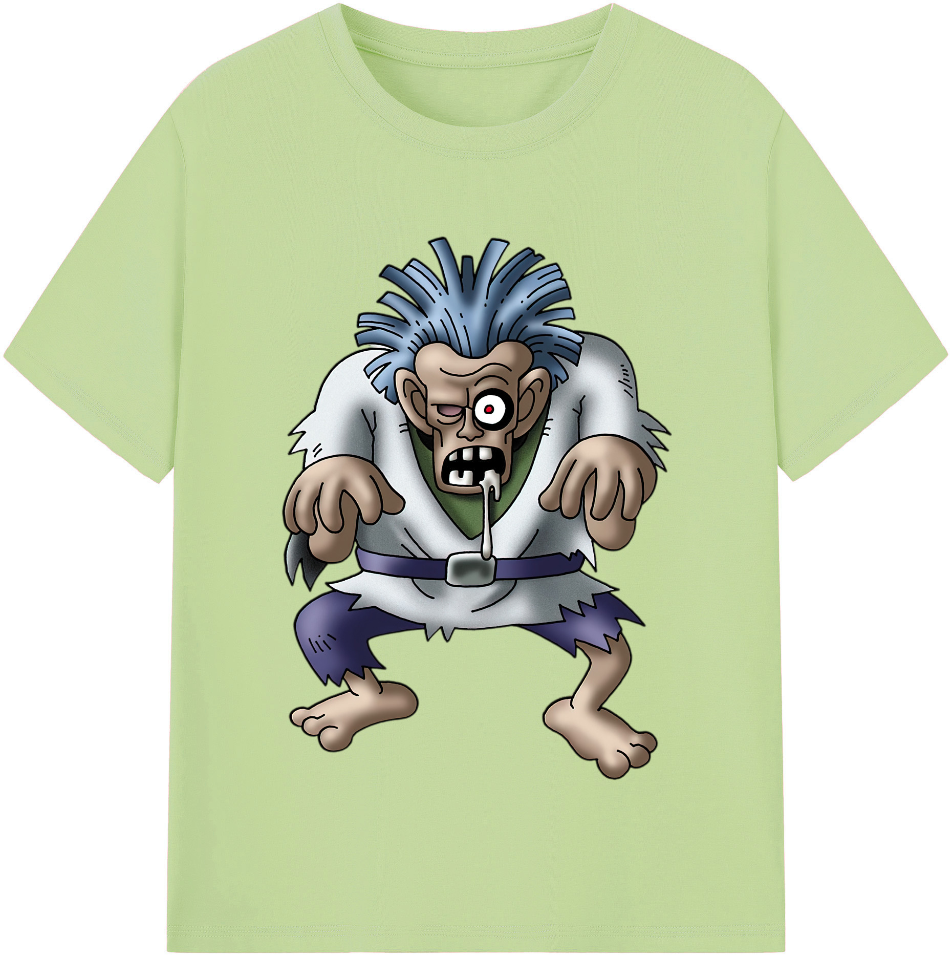 （画像用） ドラゴンクエスト Doragon Kuesuto Dragon Quest 綿100％半袖Tシャツ（フロントプリント）